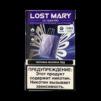 Картридж LOST MARY PRO CD 10000 Ледяная черника малина 2%