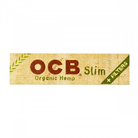 Сигаретная бумага OCB Organic Hemp Slim + фильтры