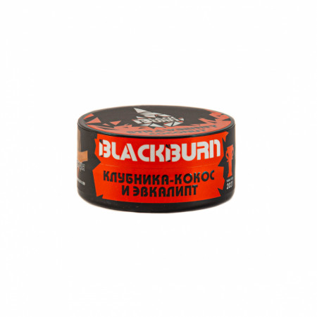 Табак для кальяна Black Burn Strawberry Coconut (Клубника с кокосом и эвкалиптом) 25 гр